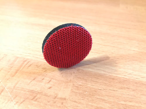 Replacement sponge rubber with velcro cover